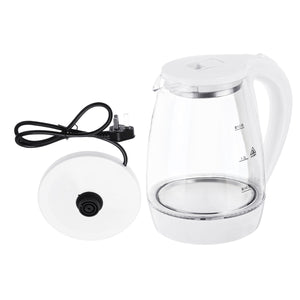 2L Stainless Steel Glass Anti Hot Electric Kettle Off Automatically Electric Kettle Insulation Household Appliances