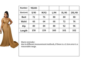 Tight Socialite Women's Clothes Crossbody Fishtail Evening Dress