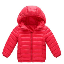 Load image into Gallery viewer, 3-11Yrs NEW Boys&amp;Girls Cotton Winter Fashion Sport Jacket&amp;Outwear,Children Cotton-padded Jacket,Boys Girls Winter Warm Coat