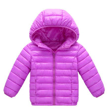 Load image into Gallery viewer, 3-11Yrs NEW Boys&amp;Girls Cotton Winter Fashion Sport Jacket&amp;Outwear,Children Cotton-padded Jacket,Boys Girls Winter Warm Coat