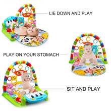 Load image into Gallery viewer, 3 in  Baby play ful full full matss Rug Toys Crawling Music play ful full full puzzle Developing matss with Piano Keyboard Infant Carpet Education shelf Toy
