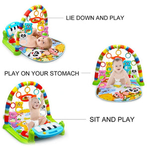 3 in  Baby play ful full full matss Rug Toys Crawling Music play ful full full puzzle Developing matss with Piano Keyboard Infant Carpet Education shelf Toy