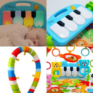 3 in  Baby play ful full full matss Rug Toys Crawling Music play ful full full puzzle Developing matss with Piano Keyboard Infant Carpet Education shelf Toy
