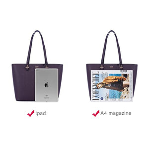 Handbags for Women Shoulder Bags Tote Satchel Hobo 3pcs Purse Set Pearlescent-Khaki