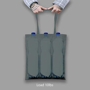 TOPDesign 5 | 12 | 24 | 48 | 192 Pack Economical Cotton Tote Bag, Lightweight Medium Reusable Grocery Shopping Cloth Bags, Suitable for DIY, Advertising, Promotion, Gift, Giveaway, Activity (5-Pack)