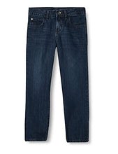 Load image into Gallery viewer, Boys Basic Straight Leg Jeans, Carbon Wash,