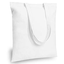 Load image into Gallery viewer, TOPDesign 5 | 12 | 24 | 48 | 192 Pack Economical Cotton Tote Bag, Lightweight Medium Reusable Grocery Shopping Cloth Bags, Suitable for DIY, Advertising, Promotion, Gift, Giveaway, Activity (5-Pack)