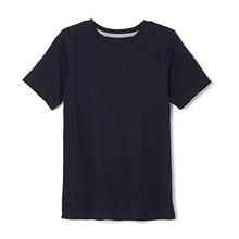 Load image into Gallery viewer, French Toast boys Short Sleeve Crewneck Tee T Shirt, Black,