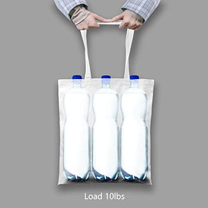 TOPDesign 5 | 12 | 24 | 48 | 192 Pack Economical Cotton Tote Bag, Lightweight Medium Reusable Grocery Shopping Cloth Bags, Suitable for DIY, Advertising, Promotion, Gift, Giveaway, Activity (5-Pack)