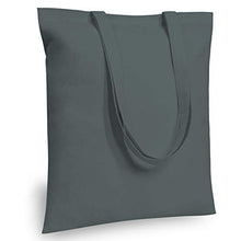 Load image into Gallery viewer, TOPDesign 5 | 12 | 24 | 48 | 192 Pack Economical Cotton Tote Bag, Lightweight Medium Reusable Grocery Shopping Cloth Bags, Suitable for DIY, Advertising, Promotion, Gift, Giveaway, Activity (5-Pack)