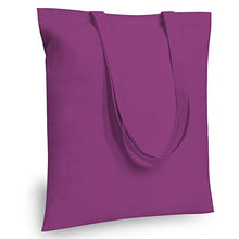 Load image into Gallery viewer, TOPDesign 5 | 12 | 24 | 48 | 192 Pack Economical Cotton Tote Bag, Lightweight Medium Reusable Grocery Shopping Cloth Bags, Suitable for DIY, Advertising, Promotion, Gift, Giveaway, Activity (5-Pack)