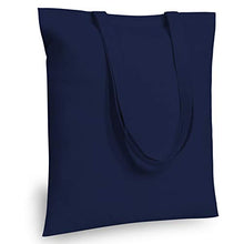 Load image into Gallery viewer, TOPDesign 5 | 12 | 24 | 48 | 192 Pack Economical Cotton Tote Bag, Lightweight Medium Reusable Grocery Shopping Cloth Bags, Suitable for DIY, Advertising, Promotion, Gift, Giveaway, Activity (5-Pack)