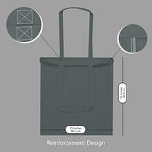 Load image into Gallery viewer, TOPDesign 5 | 12 | 24 | 48 | 192 Pack Economical Cotton Tote Bag, Lightweight Medium Reusable Grocery Shopping Cloth Bags, Suitable for DIY, Advertising, Promotion, Gift, Giveaway, Activity (5-Pack)
