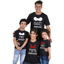 Load image into Gallery viewer, casual wear
 Family suitable
 Clothes Daddy Mama very small Mouse Mommy &amp; Me small Tshirt Printing Woman lovish style
 Baby Girl Dress Big Sister