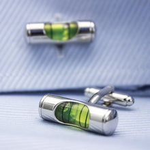 Load image into Gallery viewer, Bubble Level Cufflinks