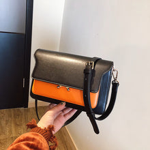 Load image into Gallery viewer, Contrast Color Leather Shoulder Bags For Women