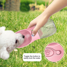 Load image into Gallery viewer, 350ml pet dog clothes 
 Cat Drinking Water Feeder Bottle dispenser



 for Walking Camping Hiking journey
 Activities Products
