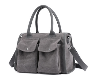 Canvas Women Bags for Women 2021 Doctor Bag Ladies Hand Bags Handbag Designer Totes Casual Canvas Crossbody Bag Shoulder Hobo