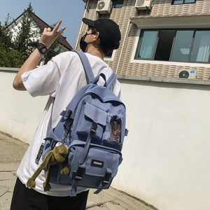 Fashionable Large Capacity Leisure Travel Backpack For Men And Women