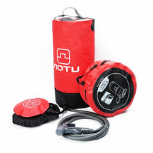 Load image into Gallery viewer, Camping Portable Pressure Shower With Foot Pump Kit