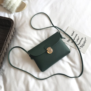 Women's Bag New Pouch Korean Mini Mortise Lock Small Square Bag Women's Shoulder Crossbody Bag Trendy Women's Bags