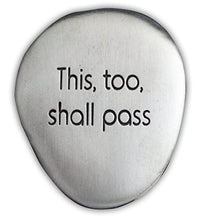 Load image into Gallery viewer, Cathedral Art Serenity Prayer Soothing Stone - Engraved Rock with Inspirational Words, Mindfulness and Meditation Stones for Stress, Worry, and Anxiety, 1-1/2-Inch