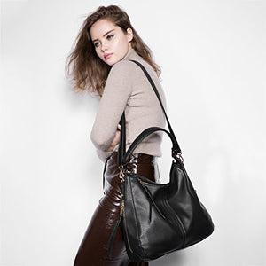 Handbags for Women Large Designer Ladies Hobo bag Bucket Purse Faux Leather