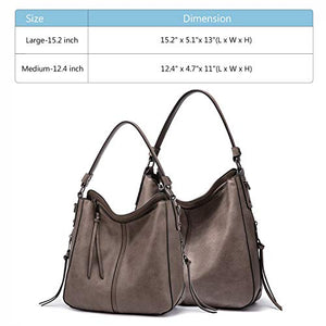 Handbags for Women Large Designer Ladies Hobo bag Bucket Purse Faux Leather