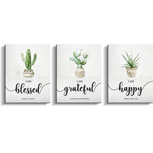 Load image into Gallery viewer, Kas Home Motivational Wall Art This Is Us Canvas Wall Decorations Family Saying Quotes Painting Artwork Sign Decor for Living Room Bedroom Kitchen Office (12 X 15 inch, Yellow - Flower)