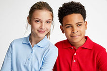 Load image into Gallery viewer, French Toast Boys Short Sleeve Pique Polo Shirt (Standard &amp; Husky), Yellow, 10-12