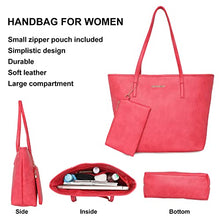 Load image into Gallery viewer, Montana West Large Leather Tote Bags for Women Top Handle Shoulder Bag Satchel Hobo Purses and Handbags (EDC Khaki)
