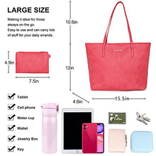 Load image into Gallery viewer, Montana West Large Leather Tote Bags for Women Top Handle Shoulder Bag Satchel Hobo Purses and Handbags (EDC Khaki)