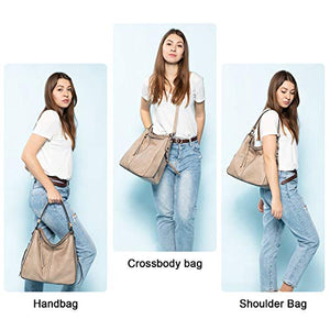 Handbags for Women Large Designer Ladies Hobo bag Bucket Purse Faux Leather