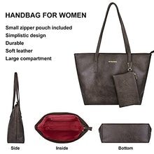 Load image into Gallery viewer, Montana West Large Leather Tote Bags for Women Top Handle Shoulder Bag Satchel Hobo Purses and Handbags (EDC Khaki)