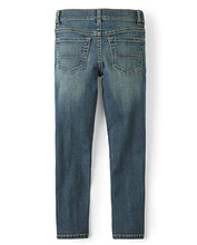 Load image into Gallery viewer, Boys Basic Straight Leg Jeans, Dk Rinse Wash,