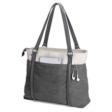 Load image into Gallery viewer, Women&#39;s Work Bag with Laptop Compartment Zipper Pockets Teacher Totes Purse