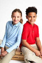 Load image into Gallery viewer, French Toast Boys Short Sleeve Pique Polo Shirt (Standard &amp; Husky), Yellow, 10-12