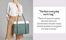 Load image into Gallery viewer, Women&#39;s Work Bag with Laptop Compartment Zipper Pockets Teacher Totes Purse