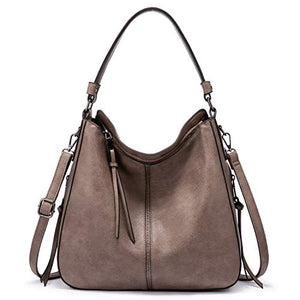 Handbags for Women Large Designer Ladies Hobo bag Bucket Purse Faux Leather