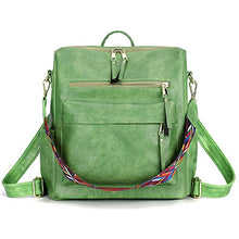Load image into Gallery viewer, Women&#39;s Fashion Backpack Purses Multipurpose Design Convertible Satchel Handbags and Shoulder Bag PU Leather Travel bag