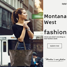 Load image into Gallery viewer, Montana West Large Leather Tote Bags for Women Top Handle Shoulder Bag Satchel Hobo Purses and Handbags (EDC Khaki)
