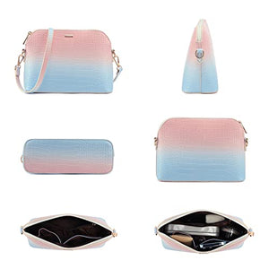 Handbags for Women Shoulder Bags Tote Satchel Hobo 3pcs Purse Set Pearlescent-Khaki
