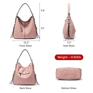 Handbags for Women Large Designer Ladies Hobo bag Bucket Purse Faux Leather