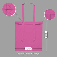 Load image into Gallery viewer, TOPDesign 5 | 12 | 24 | 48 | 192 Pack Economical Cotton Tote Bag, Lightweight Medium Reusable Grocery Shopping Cloth Bags, Suitable for DIY, Advertising, Promotion, Gift, Giveaway, Activity (5-Pack)