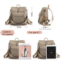 Load image into Gallery viewer, Women&#39;s Fashion Backpack Purses Multipurpose Design Convertible Satchel Handbags and Shoulder Bag PU Leather Travel bag