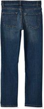 Load image into Gallery viewer, Essentials Kids Boys Stretch Slim-Fit Jeans, Kumo Dark Wash, 6 Husky
