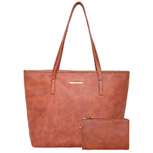 Load image into Gallery viewer, Montana West Large Leather Tote Bags for Women Top Handle Shoulder Bag Satchel Hobo Purses and Handbags (EDC Khaki)