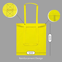 Load image into Gallery viewer, TOPDesign 5 | 12 | 24 | 48 | 192 Pack Economical Cotton Tote Bag, Lightweight Medium Reusable Grocery Shopping Cloth Bags, Suitable for DIY, Advertising, Promotion, Gift, Giveaway, Activity (5-Pack)