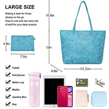Load image into Gallery viewer, Montana West Large Leather Tote Bags for Women Top Handle Shoulder Bag Satchel Hobo Purses and Handbags (EDC Khaki)