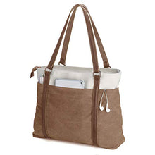 Load image into Gallery viewer, Women&#39;s Work Bag with Laptop Compartment Zipper Pockets Teacher Totes Purse